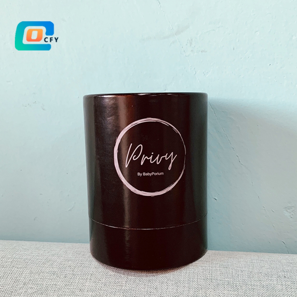 Wholesale manufacturer of biodegradable Round cardboard Packaging Kraft Paper Tube for Menstrual cup