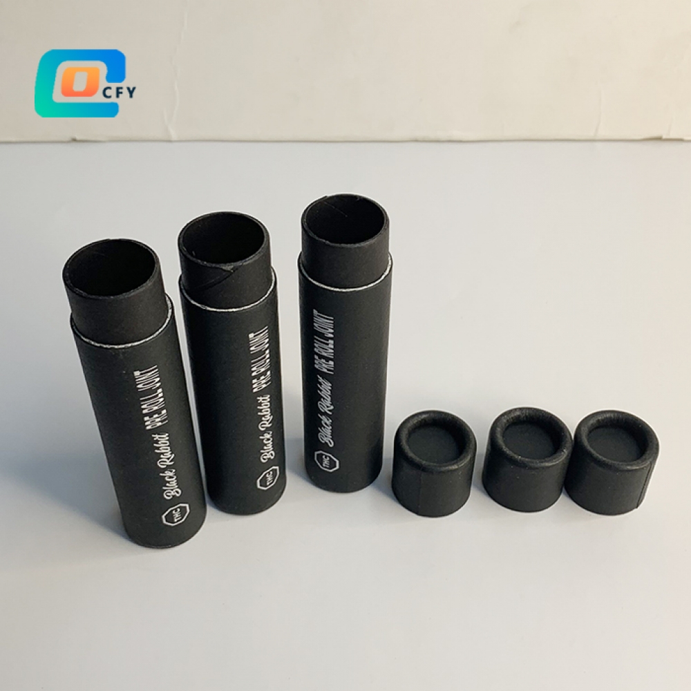 China Directly Factory  Sell Custom round cardboard tube cosmetic cylinder tube packaging paper tube packaging for essential oils cardboard container