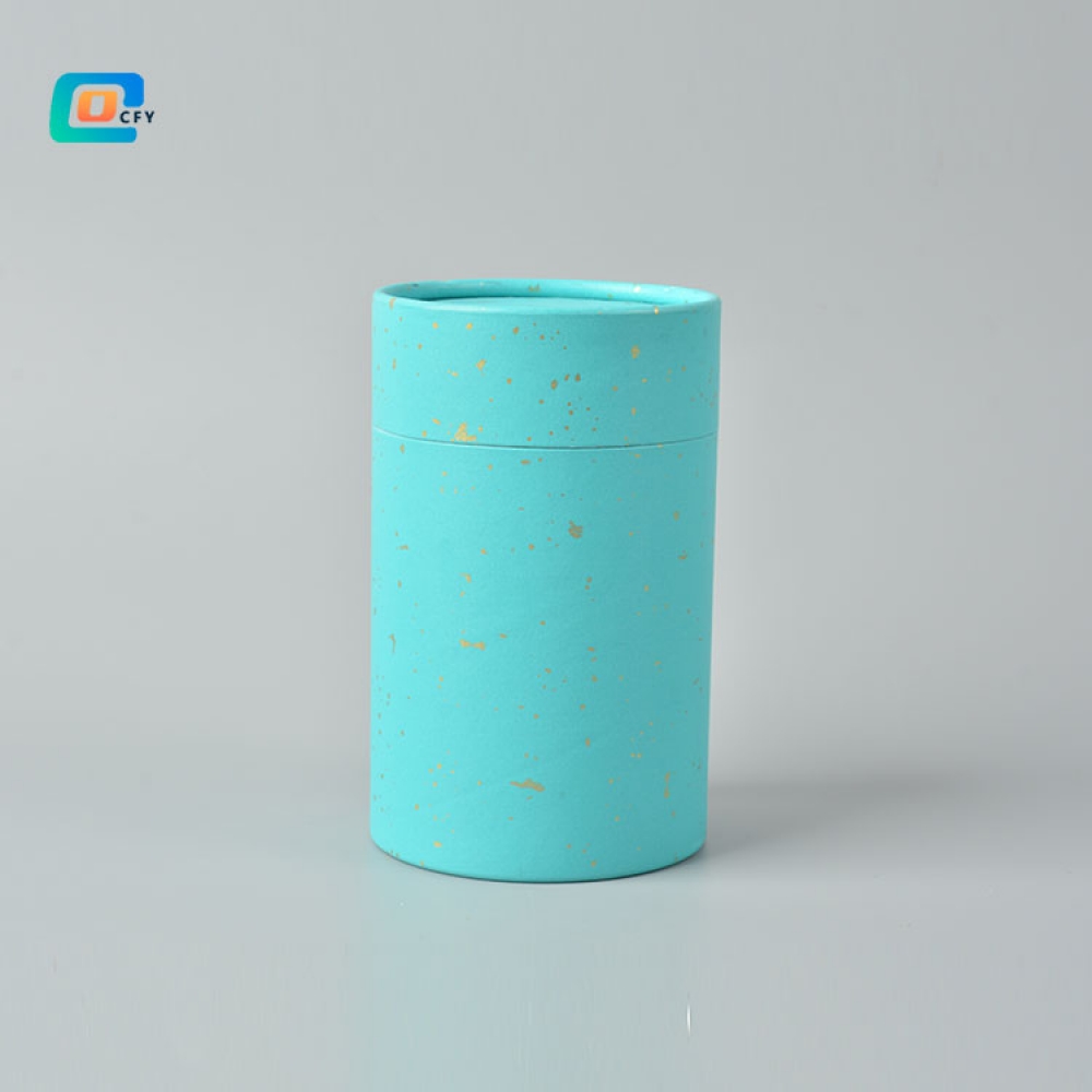 Plastic free cosmetic packaging deodorant push up tubes Makeup remover box  Face balm cylinder container body balm paper tube