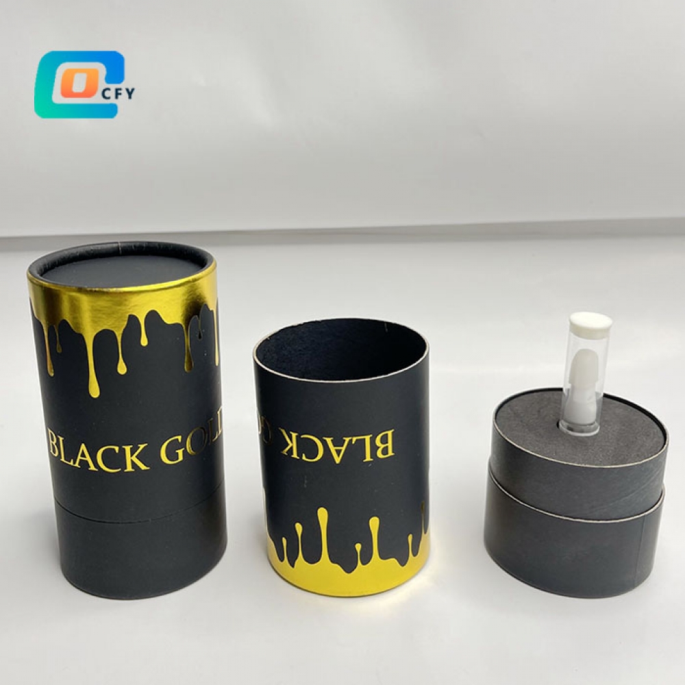 Custom printed Vape Pen Packaging CBD box Disposable pen packaging manufacturer Child Resistant Vape paper tube supplier Gift paper tube