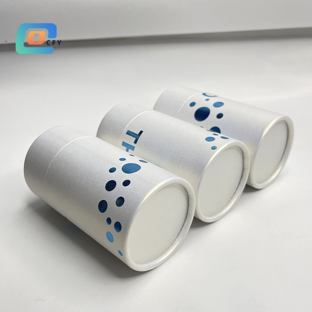 Custom Child Proof CBD Vape Pen Cartridge Packing tube Disposable pen Round gift box manufacturer