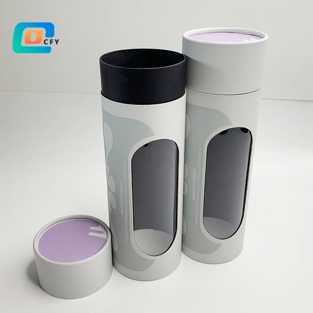 Creative cardboard tube gift boxes packaging - Custom paper tube packaging  manufacturer