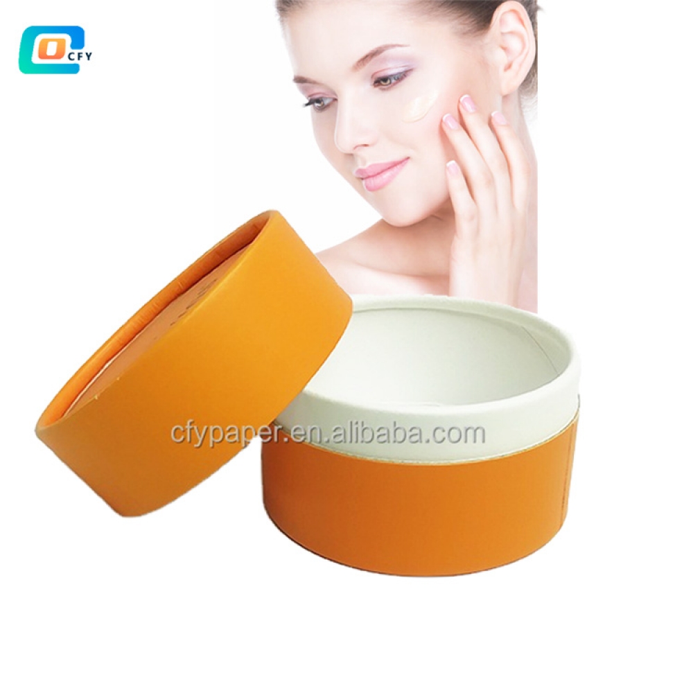 skincare custom paper tube cosmetic packing bath body care butter gift set paper board container with personal logo Face Cream