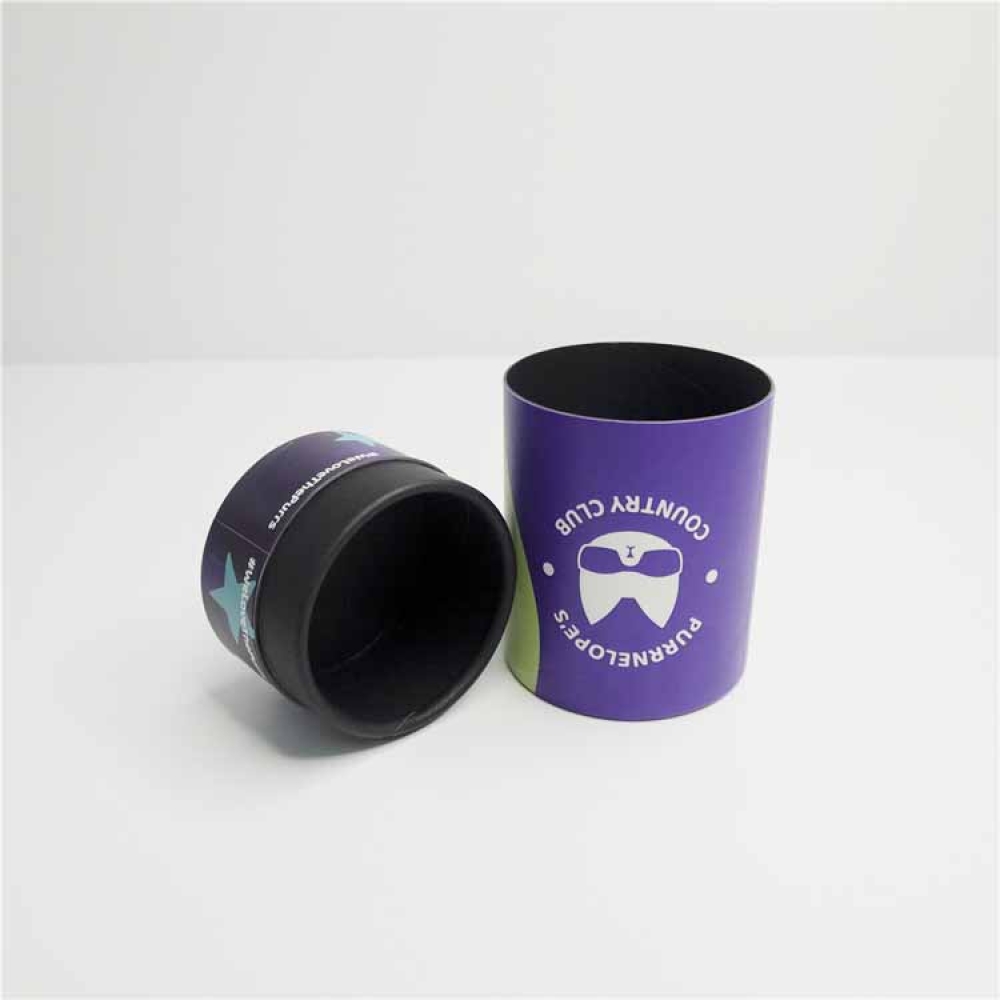 Biodegradable Gift Packaging Kraft Cardboard Tea Paper Tube Gold Custom OEM Customized Cylinder Craft Logo Item Industrial Foil