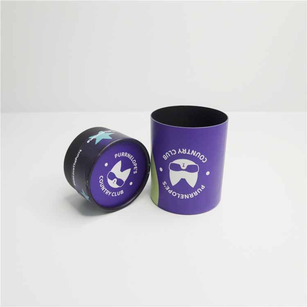 Biodegradable Gift Packaging Kraft Cardboard Tea Paper Tube Gold Custom OEM Customized Cylinder Craft Logo Item Industrial Foil