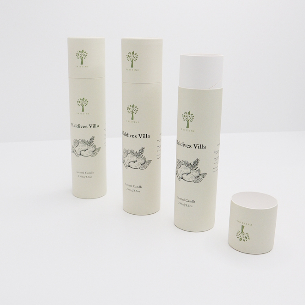 ECO Tube Packaging Cardboard perfume fragrance Containers Paper Tube Friendly Paper Toy Fortress Customized Box  Logo