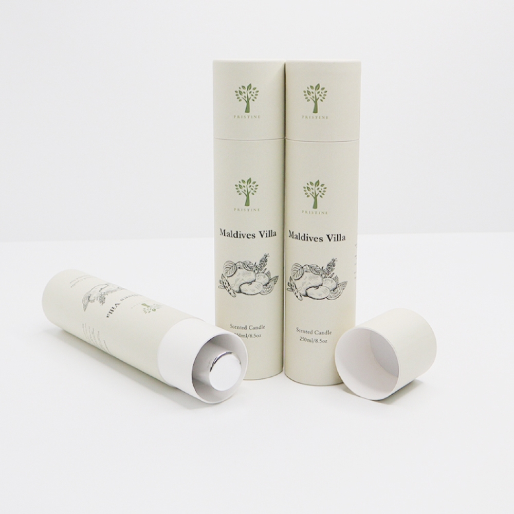 ECO Tube Packaging Cardboard perfume fragrance Containers Paper Tube Friendly Paper Toy Fortress Customized Box  Logo