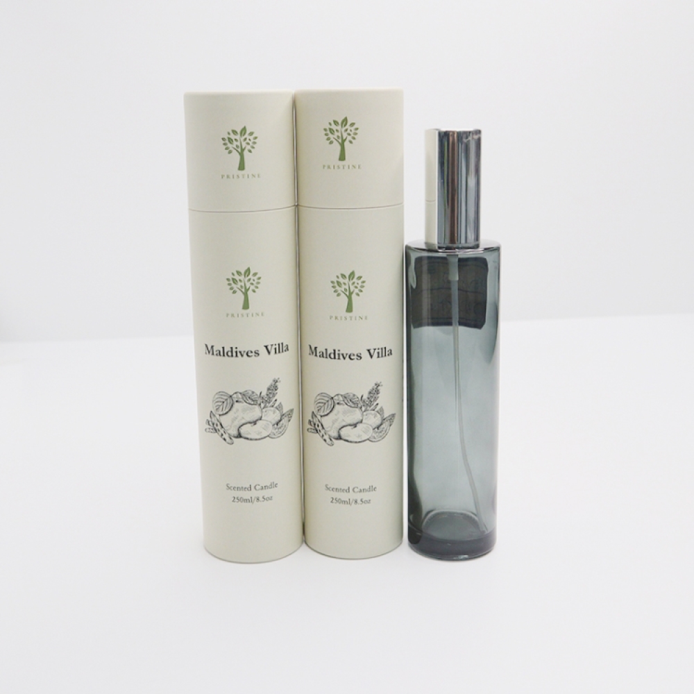 ECO Tube Packaging Cardboard perfume fragrance Containers Paper Tube Friendly Paper Toy Fortress Customized Box  Logo