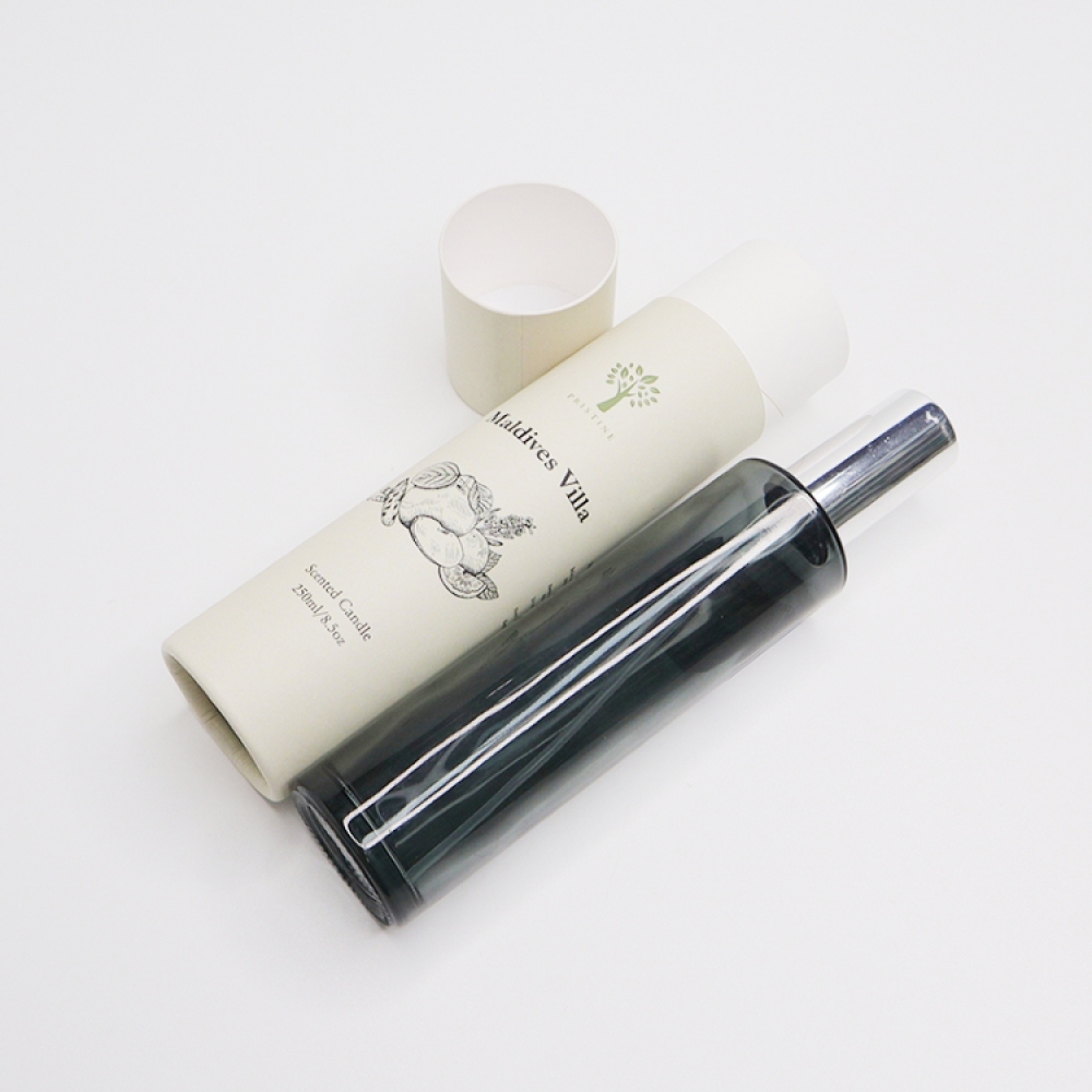 ECO Tube Packaging Cardboard perfume fragrance Containers Paper Tube Friendly Paper Toy Fortress Customized Box  Logo