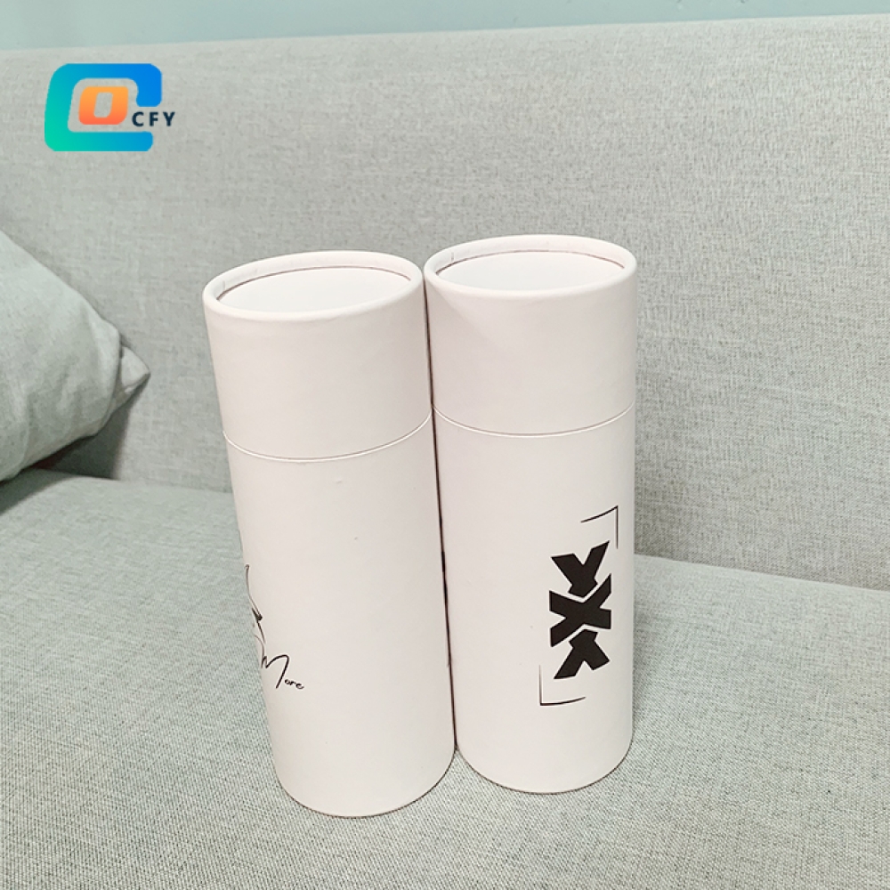 Cardboard Tubes Packaging Factory Price Custom Food Grade Paper water bottle Customized Craft Time Industrial UV Coated printing container