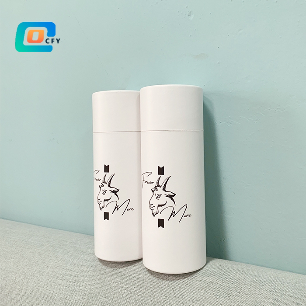 Cardboard Tubes Packaging Factory Price Custom Food Grade Paper water bottle Customized Craft Time Industrial UV Coated printing container