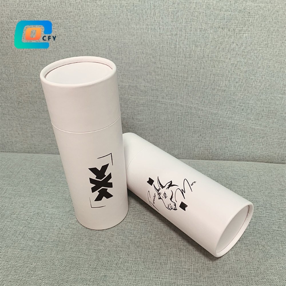 Cardboard Tubes Packaging Factory Price Custom Food Grade Paper water bottle Customized Craft Time Industrial UV Coated printing container