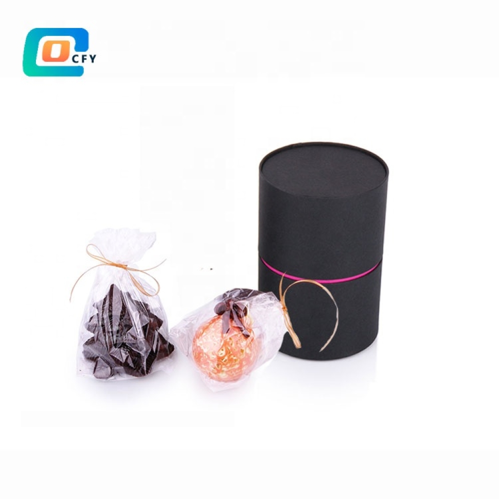 Food grade high-end customer customized cocoa coffee powder health food factory direct sales packaging paper tube