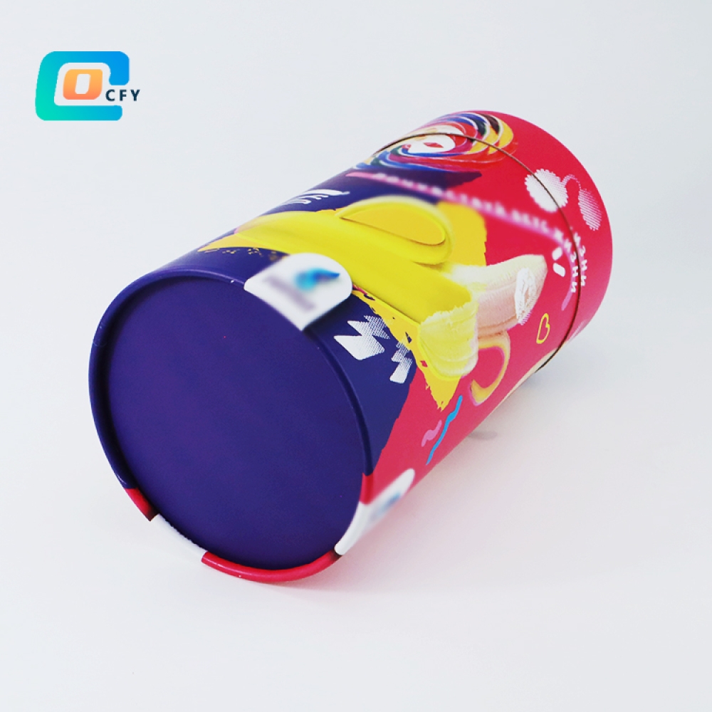 Slim and long paper tube packaging bed pillow big cylinder cardboard container  yoga mat large shipping container packaging