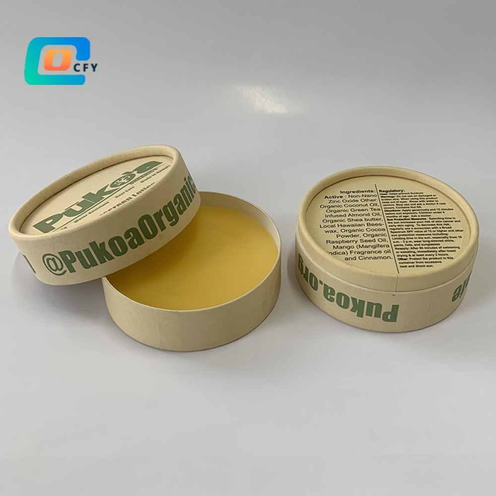 Custom printing 2OZ greaseproof sure deodorant tube sunscreen lotion container push up tube cosmetic cardboard paper box