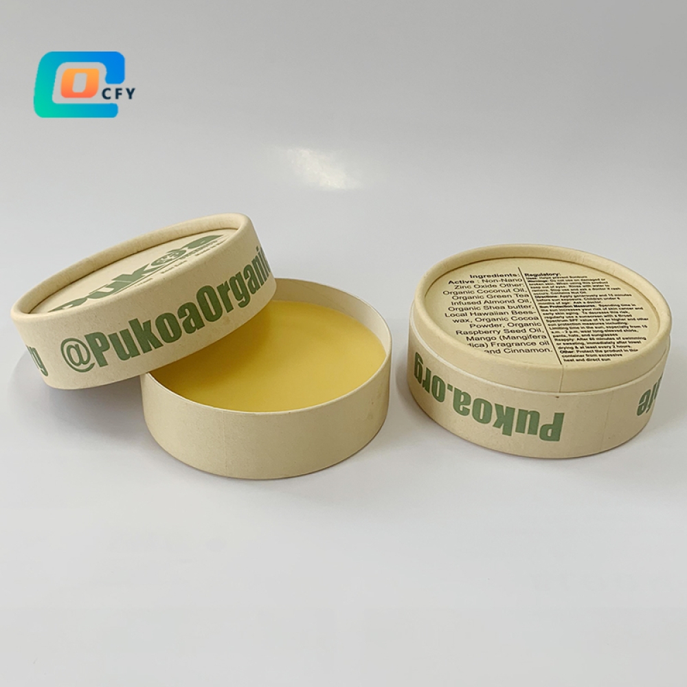 Custom printing 2OZ greaseproof sure deodorant tube sunscreen lotion container push up tube cosmetic cardboard paper box