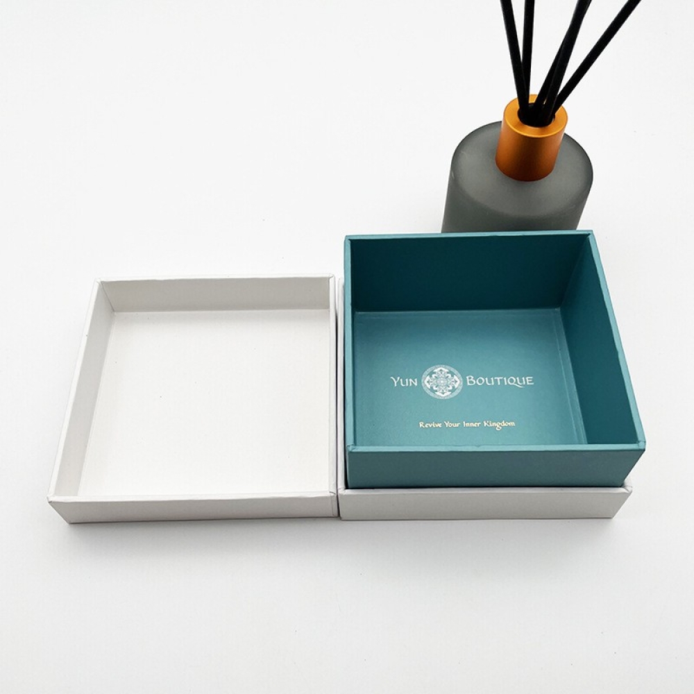 Custom Printed Elegant Fragrance Diffuse Perfume Bottle Cardboard Packaging scented candle gift Paper Box