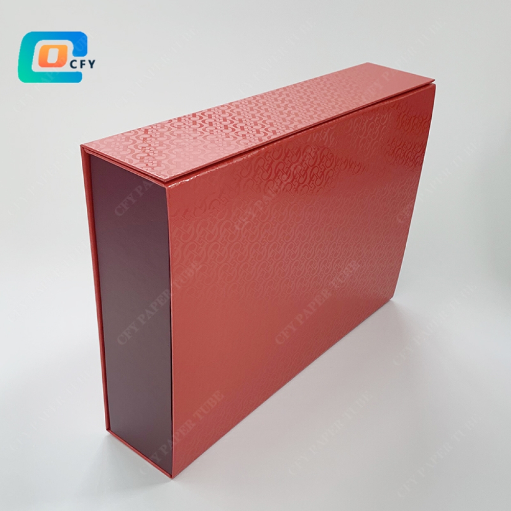 Wholesale Custom Premium Gift Box Luxury Large Package Cardboard Paper Magnetic Foldable Packaging Box with ribbon and UV finish