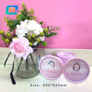 Factory Wholesale Twist up cardboard paper board eco friendly cosmetics packaging for eyelash