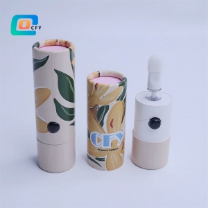 Disposable pen packaging  Wholesale Custom vape pen cart packaging box Child Resistant paper tube Cartridge CBD oil packaging