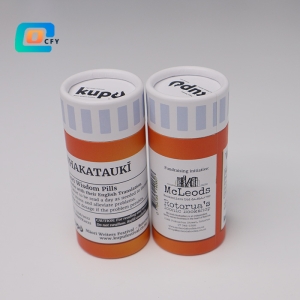 Empty Biodegradable Cardboard Container Aromatherapy Slim Paper Tube Packaging Recyclable Push up Kraft Paper Tube Pantone Gold