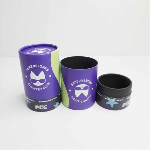 Biodegradable Gift Packaging Kraft Cardboard Tea Paper Tube Gold Custom OEM Customized Cylinder Craft Logo Item Industrial Foil