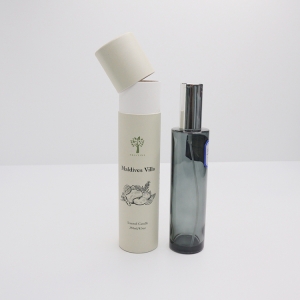 ECO Tube Packaging Cardboard perfume fragrance Containers Paper Tube Friendly Paper Toy Fortress Customized Box  Logo